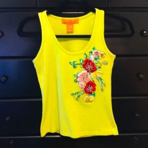 Dressy Lime green tank